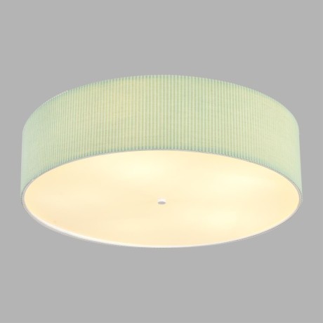 8326/5 Светильник с 2 креплениям, потолочный или подвесной, тканевый плафон 50см зеленого цвета E27 5x60W 220V Lumion GOFERA