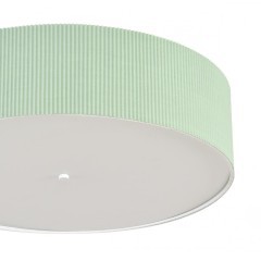 8326/5 Светильник с 2 креплениям, потолочный или подвесной, тканевый плафон 50см зеленого цвета E27 5x60W 220V Lumion GOFERA