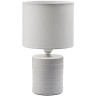 8144/1T MODERNI LN25 белый, керамика/текстиль Настольная лампа Е27 1*60W 220V TUALA