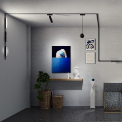 359088 Трековый магнитный светодиодный светильник Novotech SMAL 48V CRI90+ 4000К 1080Лм 24° 12W