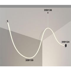 Однофазный трековый светодиодный светильник Novotech RAMO 359130 2500лм 25Вт