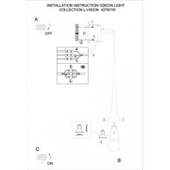 Бра светодиодное Gota 4278/1W