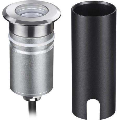 Встраиваемый грунтовый светильник IP67 LED 3W 3000K 12V/24V Odeon Light INGRO (нужен драйвер 357781/357782) 6660/1GL3