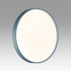 7745/EL COLOR SN Светильник светодиодный потолочный пластик/белый/синий LED 70Вт 3000-6000К D480 IP43 пульт ДУ MAVIC