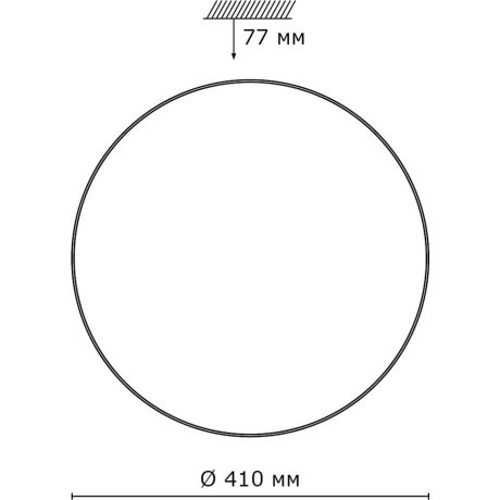 Настенно-потолочный светильник Sonex 2052/DL ABASI IP43 светодиодный LED 48W