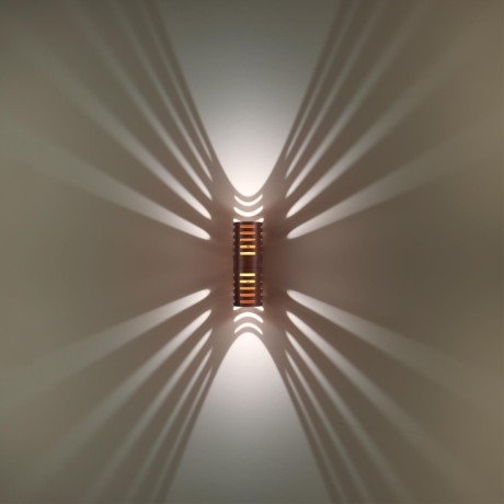 Светильник ландшафтный настенный IP65 LED 2*5W 3000К NOVOTECH NETZ 359539 