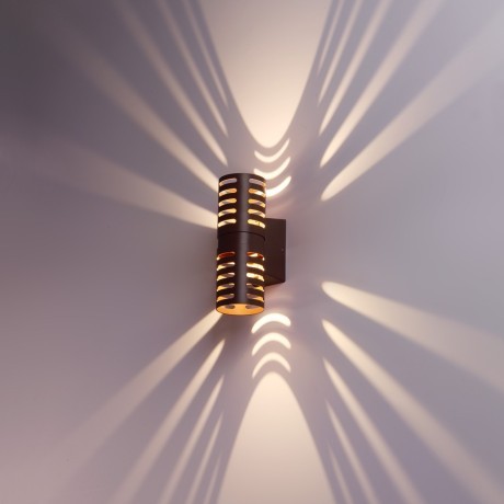 Светильник ландшафтный настенный IP65 LED 2*5W 3000К NOVOTECH NETZ 359539 