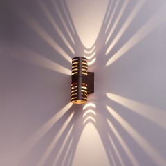 Светильник ландшафтный настенный IP65 LED 2*5W 3000К NOVOTECH NETZ 359539 