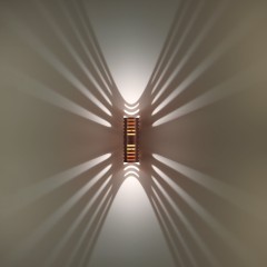 Светильник ландшафтный настенный IP65 LED 2*5W 3000К NOVOTECH NETZ 359539 