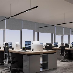 359933 Черный трековый линейный SMART светильник 44см (токопроводящий), пульт ДУ/Tuya Smart Life/Алиса 3000-6000К 220В 24Вт 24° 1560Лм CRI90 Novotech VECTOR