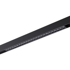 359933 Черный трековый линейный SMART светильник 44см (токопроводящий), пульт ДУ/Tuya Smart Life/Алиса 3000-6000К 220В 24Вт 24° 1560Лм CRI90 Novotech VECTOR