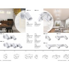 Спот настенный Novotech 370651 GUSTO под лампы 2xGU10 2*50W