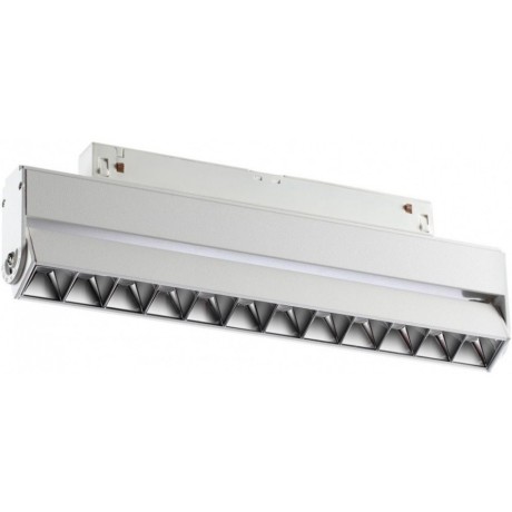 358542 Трековый светодиодный светильник Novotech Flum CRI90+ 4000К 960Лм 38° 12W