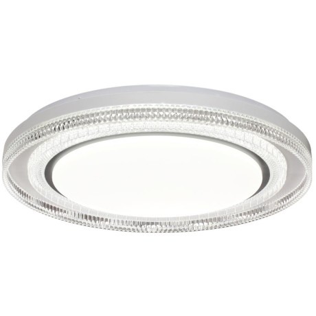 Светильник LED 70Вт 3000-6000K D490 IP43 пульт ДУ Sonex SUZY SILVER 7642/EL