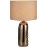 8149/1T MODERNI LN25 бронза/бежевый, керамика/текстиль Настольная лампа Е27 1*60W 220V AKIVI
