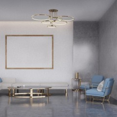 Люстра потолочная Lumion 5283/99CL URSULA светодиодная LED 156W