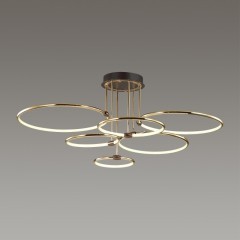 Люстра потолочная Lumion 5283/99CL URSULA светодиодная LED 156W