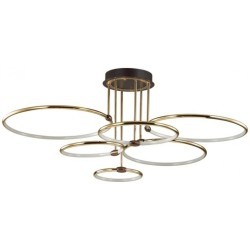 Люстра потолочная Lumion 5283/99CL URSULA светодиодная LED 156W