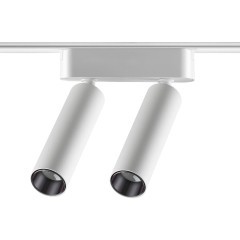 359253 Трековый магнитный светодиодный светильник Novotech SMAL 48V CRI90+ 3000К 1260Лм 24° 14W