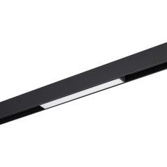 359936 Черный трековый линейный светильник 22см с перекл. цв. темп. 3000;4000;6000К (токопроводящий) 220В 10Вт 120° 600Лм CRI90 Novotech VECTOR