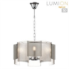 6594/5 MODERNI LN24 хром/тонированное стекло, металл/стекло Люстра подвесная E14 5*40W 220V DANDY