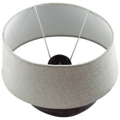 8119/1T COMFI LN25 серый, керамика/текстиль Настольная лампа E27 1*60W 220V AVALONA