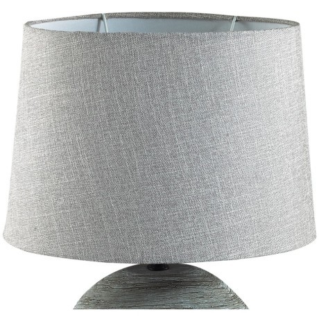8119/1T COMFI LN25 серый, керамика/текстиль Настольная лампа E27 1*60W 220V AVALONA