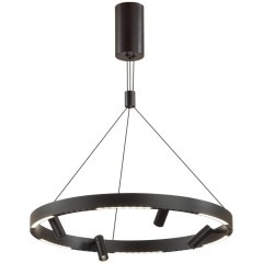 Подвесной светильник включение с ПДУ LED 77W 6930Лм 3000K Odeon Light BEVEREN 6683/77L