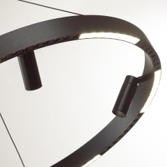 Подвесной светильник включение с ПДУ LED 77W 6930Лм 3000K Odeon Light BEVEREN 6683/77L