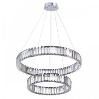 Люстра подвесная кольцевая хрустальная Odeon Light LED 60W 4000K 7140Лм VEKIA 4930/60L