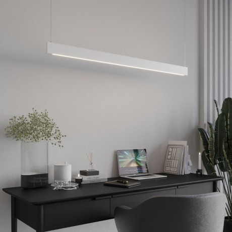 Светильник подвесной диммир. со сменой цв.темп. (пульт ДУ/прилож. Smart Life) IP20 LED 3000-6000К ITER 359547