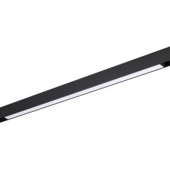 359941 Черный трековый линейный SMART светильник 65см (токопроводящий), пульт ДУ/Tuya Smart Life/Алиса 3000-6000К 220В 30Вт 120° 1800Лм CRI90 Novotech VECTOR