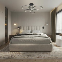 Люстра потолочная LED 156W 9899Лм 3000-6000K с пультом ДУ URSULA Lumion 6506/99CL