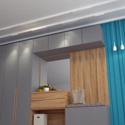 358544 Трековый светодиодный светильник Novotech Flum CRI90+ 4000К 1920Лм 38° 24W