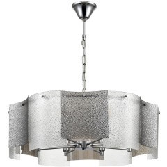 6594/8 MODERNI LN24 хром/тонированное стекло, металл/стекло Люстра подвесная E14 8*40W 220V DANDY