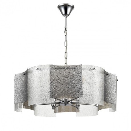 6594/8 MODERNI LN24 хром/тонированное стекло, металл/стекло Люстра подвесная E14 8*40W 220V DANDY