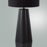8124/1T COMFI LN25 черный, керамика/текстиль Настольная лампа E27 1*60W 220V HINAMI