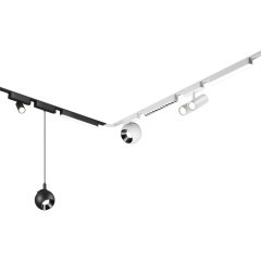 359109 Трековый магнитный светодиодный светильник Novotech SMAL 48V CRI90+ 4000К 1360Лм 24° 2*8W