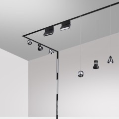 358465 Трековый светодиодный светильник Novotech Flum CRI90+ 4000К 800Лм 110° 10W