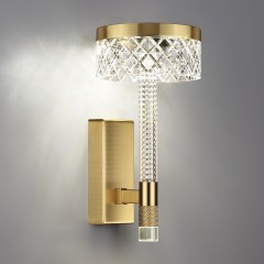 5032/8WL L-VISION ODL24 античн.бронза/металл/акрил Бра LED 8W 4000K 543лм FIVRE