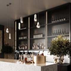 Подвесной светильник LED 5W 3000K Odeon Light PIETRA 7010/1C