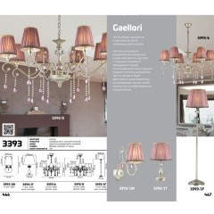 Торшер с хрусталем Gaellori 3393/1F