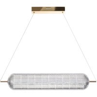 6578/36L LEDIO LN24 золото/прозрачный/металл/пластик Светильник подвесной LED 36W 220V CAPRICE