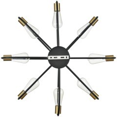 Люстра потолочная E27 8*60W 220V ALMIRA Lumion 8058/8C 