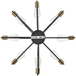 Люстра потолочная E27 8*60W 220V ALMIRA Lumion 8058/8C