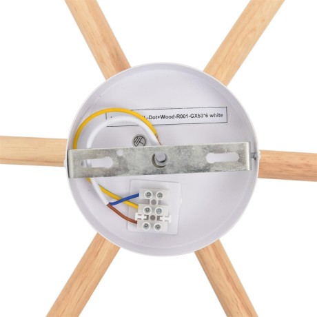 8306/6C Светильник потолочный GX53 LED 6*7W 220V Lumion VUDI