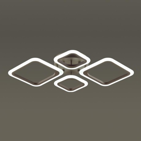 Люстра потолочная диммир. с ДУ LED 72W 3000-6000К 5616Лм 220V KAMI 4521/72CL