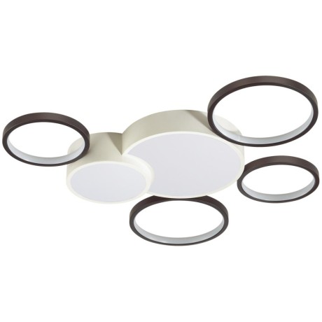 Потолочная люстра светодиодная диммируемая с пультом Norbert 5253/99CL