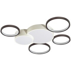 Потолочная люстра светодиодная диммируемая с пультом Norbert 5253/99CL