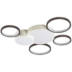 Потолочная люстра светодиодная диммируемая с пультом Norbert 5253/99CL